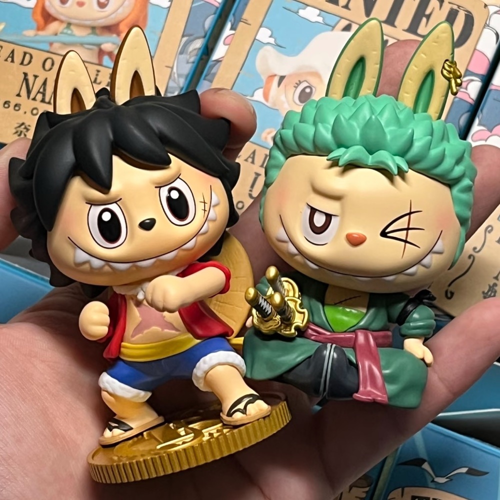 Labubu X One Piece LUFFY&ZORO SET (UNOPENED)